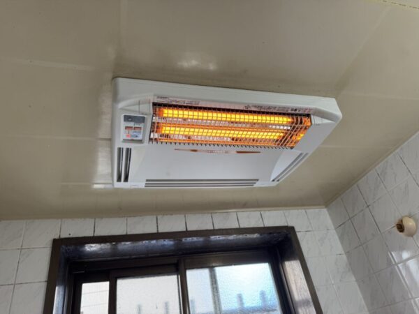 乾燥運転の様子