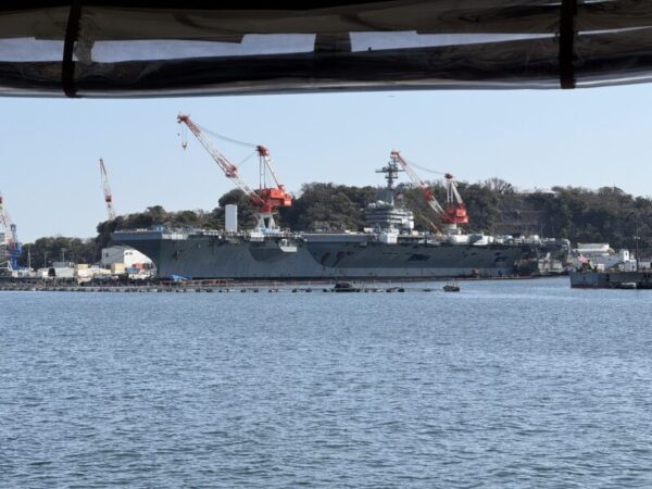 米海軍空母『ジョージ・ワシントン」