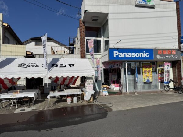 イベント時の店の入り口