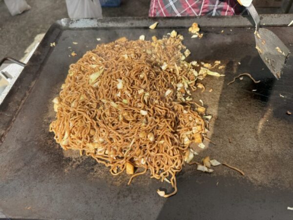 じゃがいも入り焼きそば