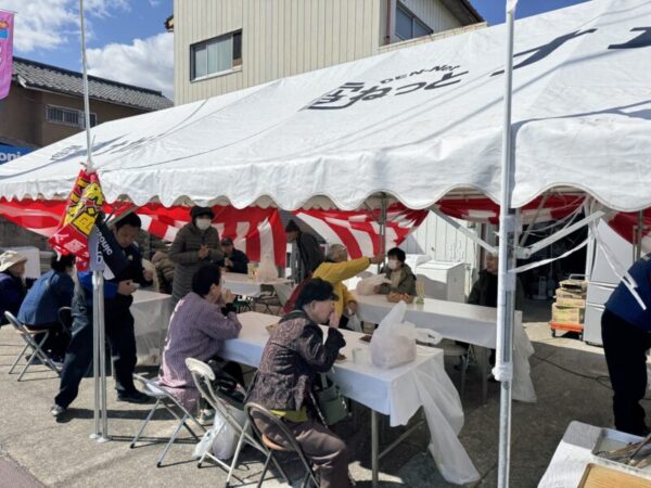 ご来店されたお客様の様子